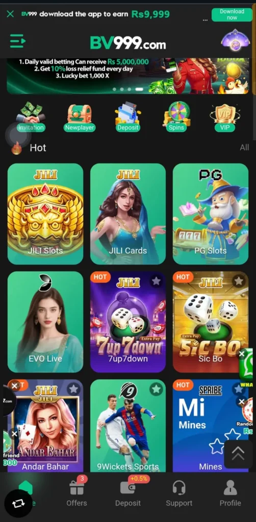 BV999 Game