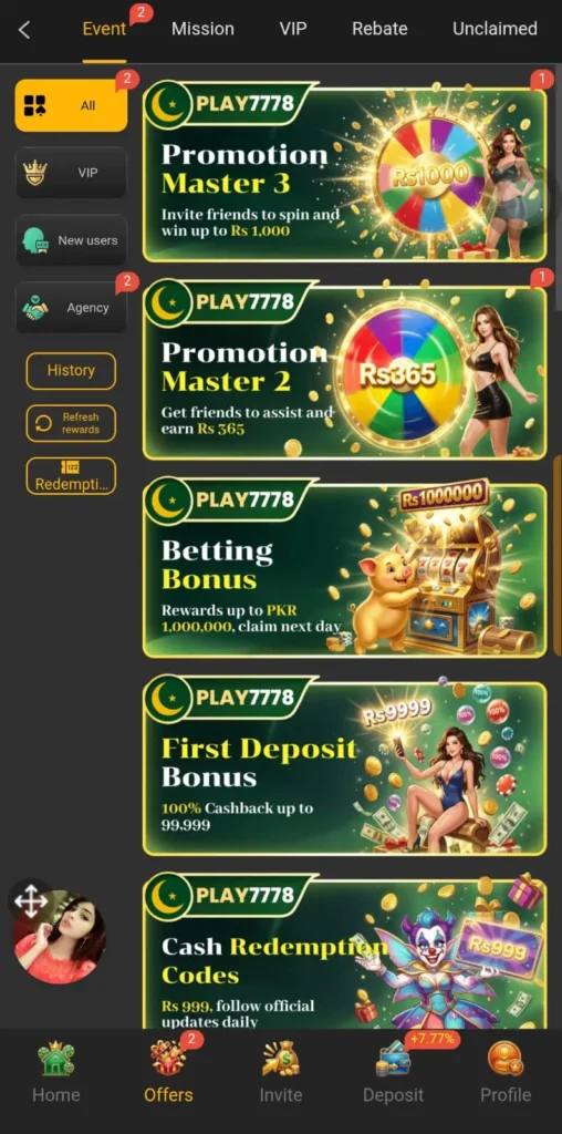 Play7778 Game