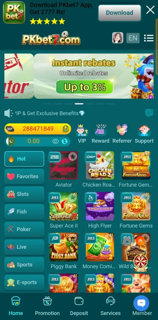 PKBet7 Game